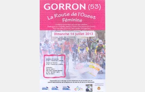 INTERREGIONS DAMES A GORRON LE 14 JUILLET 2013