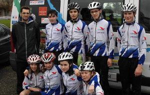 LES ELEVES DU COLLEGE EMMANUEL DE MARTONNE CHAMPION D'ACADEMIE RUN AND BIKE