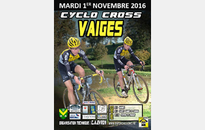 CYCLO-CROSS DE VAIGES LE 01ER NOVEMBRE 2016