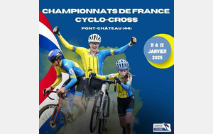 SELECTIONS POUR LE CHPT DE FRANCE DE CYCLO-CROSS 