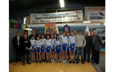 FRANCK RENIER PARRAIN DE LA SSSD CYCLISME2010/2011