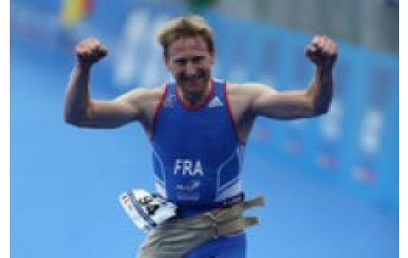 STEPHANE BAHIER CHAMPION DU MONDE DE PARATRIATHLON