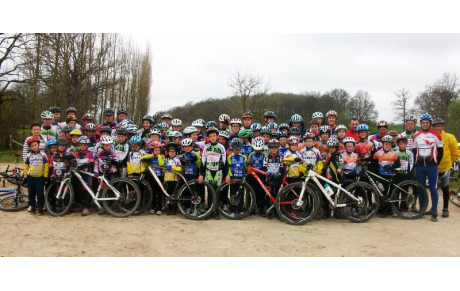 SUCCES POUR LE STAGE DEPARTEMENTAL DE VTT