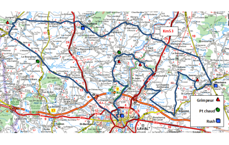 LA RONDE MAYENNAISE 2013 FINALE DE LA COUPE DE FRANCE DN3 LE  15/09/13
