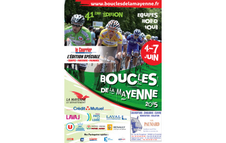 BOUCLES DE LA MAYENNE  DU 04 AU 7 JUIN 2015