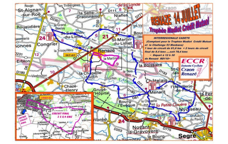 RENAZE TROPHEE MADIOT CREDIT MUTUEL 14 JUILLET 2015