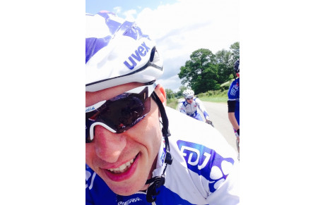 ANTHONY GESLIN PARRAIN DU SPORT ETUDE CYCLISME REVISITE 14 ANS DE CARRIERE