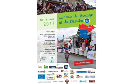 LE TOUR DU BOCAGE ET DE L'ERNEE NAT JUNIOR 20 ET 21 MAI 2017