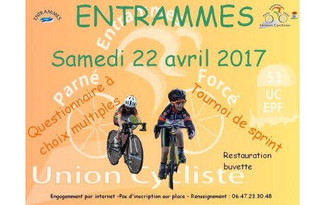 ECOLE DE VELO ENTRAMMES 22/04/17