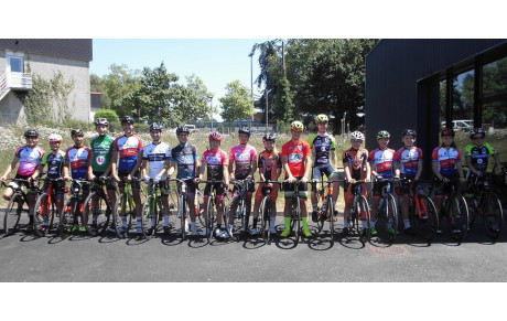 STAGE CYCLISTE MIXTE DU 16 AU 18 JUILLET 2019 13 A 16 ANS