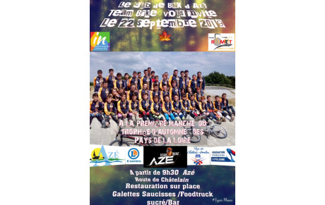AZE TEAM BIKE 1ERE MANCHE DU TROPHEE D'AUTOMNE DES CLUBS DES PAYS DE LA LOIRE BMX