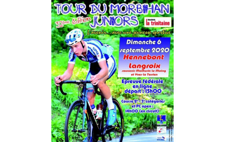 SELECTION 53 JUNIOR POUR LE TOUR DU MORBIHAN 06 SEPTEMBRE 2020 