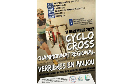 LES SELECTIONNES MAYENNAIS POUR LE CHPT REGIONAL DE CYCLO-CROSS A VERRIERES EN ANJOU LE 11 DECEMBRE 2022