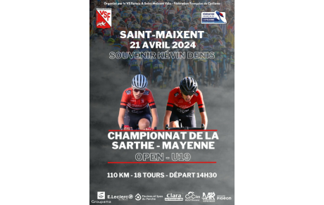 CHPT 72/53 A ST MAIXENT (72) open1 - 2 - 3 - U19 