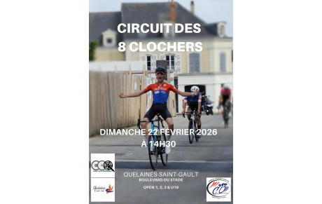 CIRCUITS DES 8 CLOCHERS 22 FEVRIER 2026